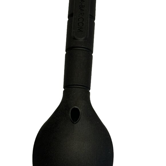 KA-BAR SET OF 2 Krunch Spoon-Straw Black Polymer Creamid 9924 USA - Picture 7 of 9